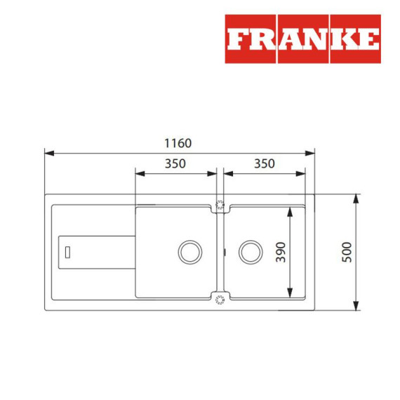 Franke Bali BLG 621 石盆