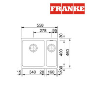 Franke Bali KBG 160 石盆